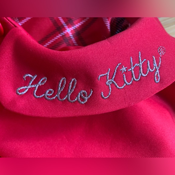 NWOT Plaid Ruffle Hello Kitty Toddler Coat Toddler Jacket - Picture 6 of 6